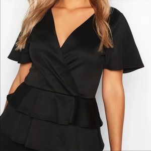 Plus Size Peplum Top